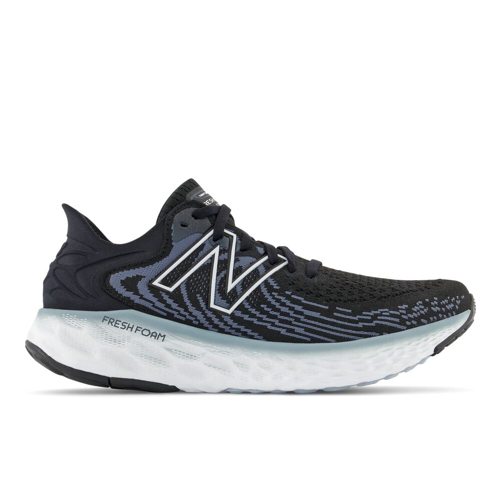 NEW BALANCE WOMEN'S FRESH FOAM 1080 V11 RUNNING SHOE, BLACK/WHITE, 8 WIDE